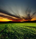 高清夕阳黄昏图