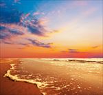高清夕阳黄昏图