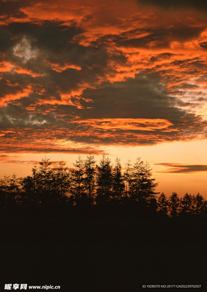 高清夕阳黄昏图
