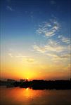 高清夕阳黄昏图