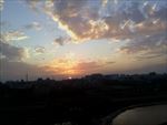 高清夕阳黄昏图