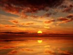 高清夕阳黄昏图