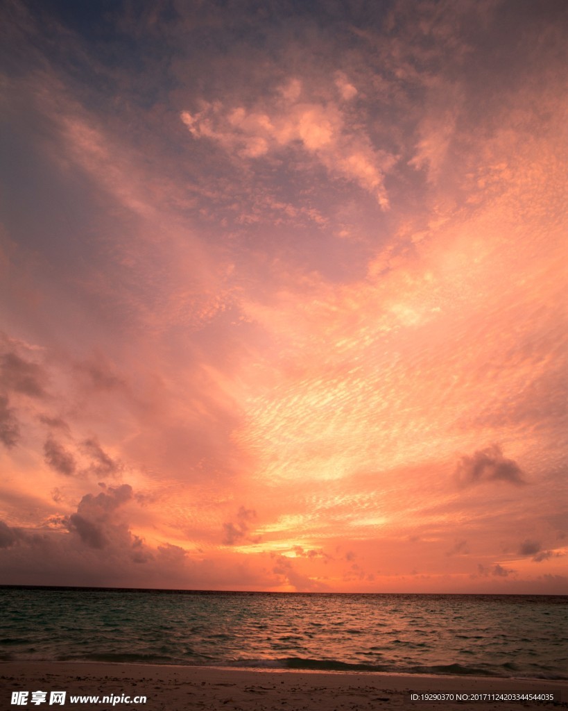 高清夕阳黄昏图