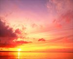 高清夕阳黄昏图