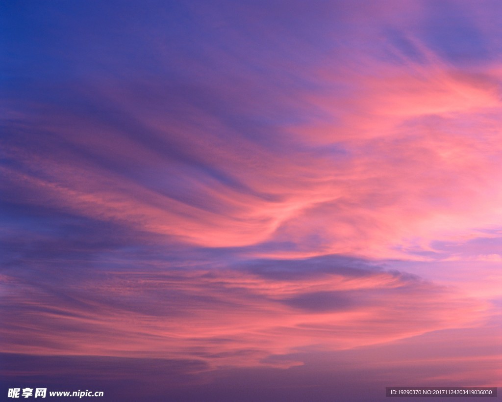 高清夕阳黄昏图