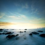 高清夕阳黄昏图