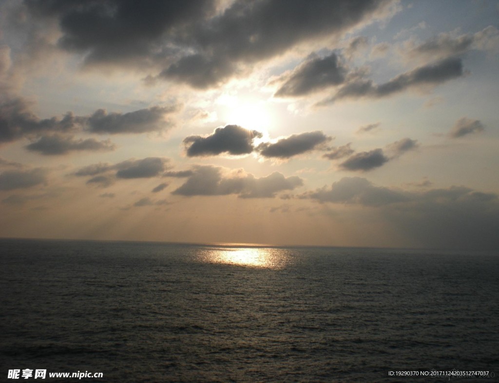 高清夕阳黄昏图