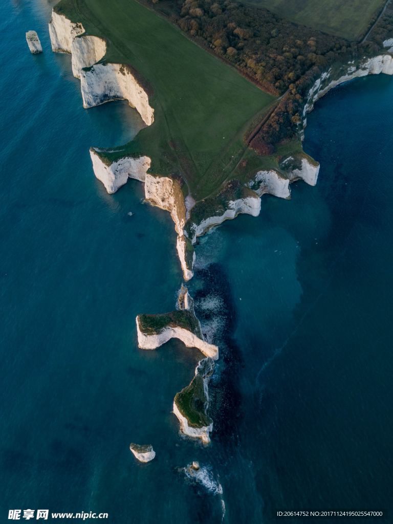 俯瞰大海风景