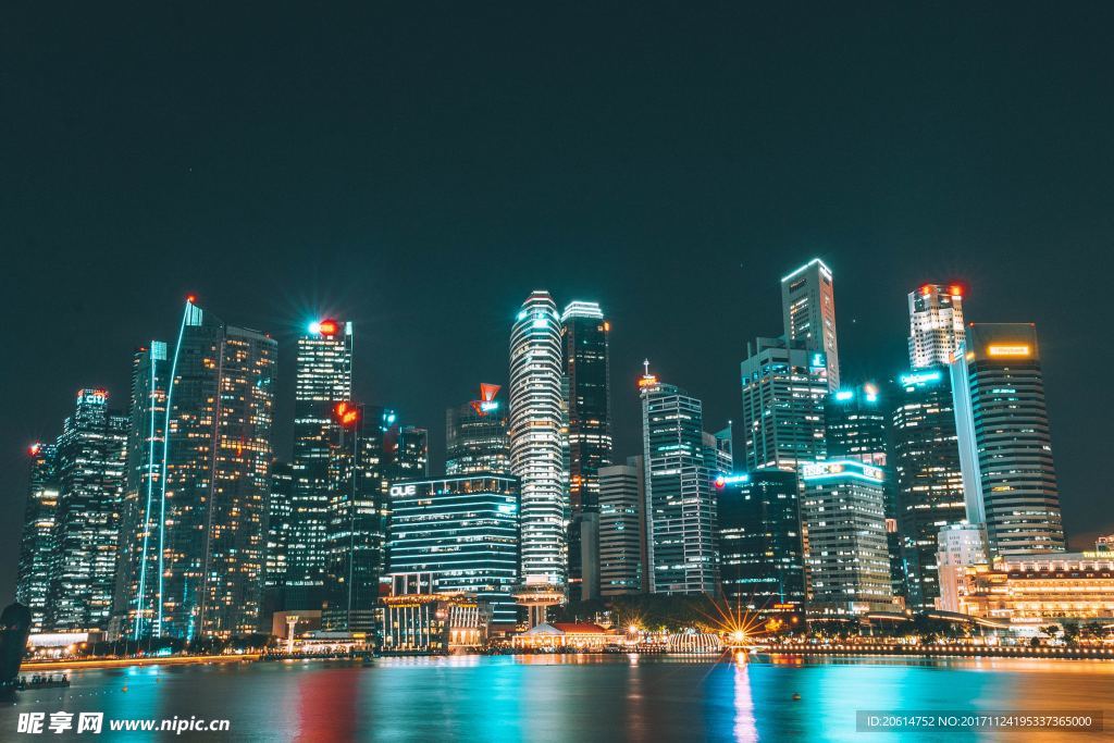城市夜色风景