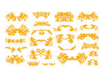 矢量欧式花纹