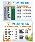 大脸鸡排广告