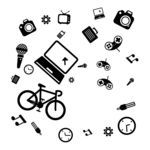 生活用品图标矢量图