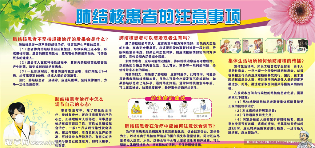 肺结核患者的注意事项