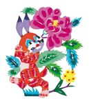 剪纸兔