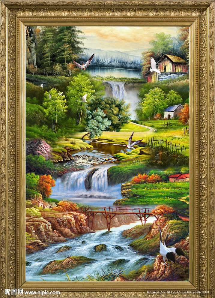 风景油画