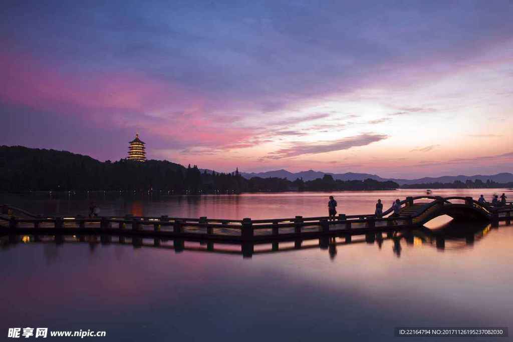 海边夕阳风景