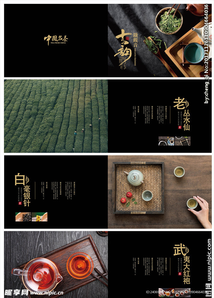 茶叶画册