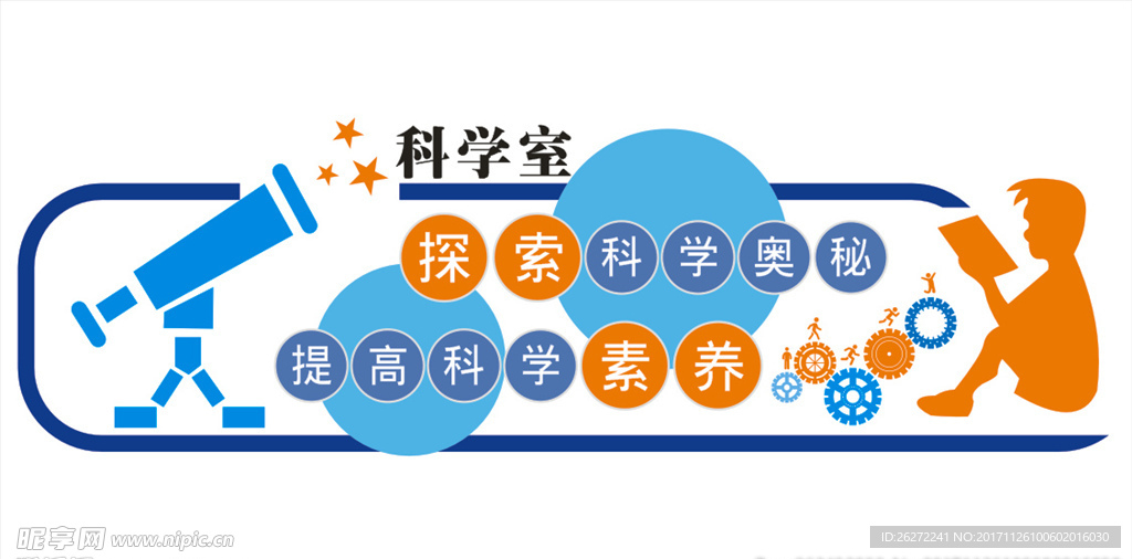 科学室背景墙