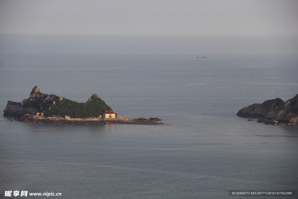 大海岛屿风景