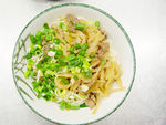榨菜肉丝拌面