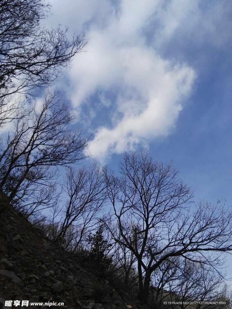 冬日西山