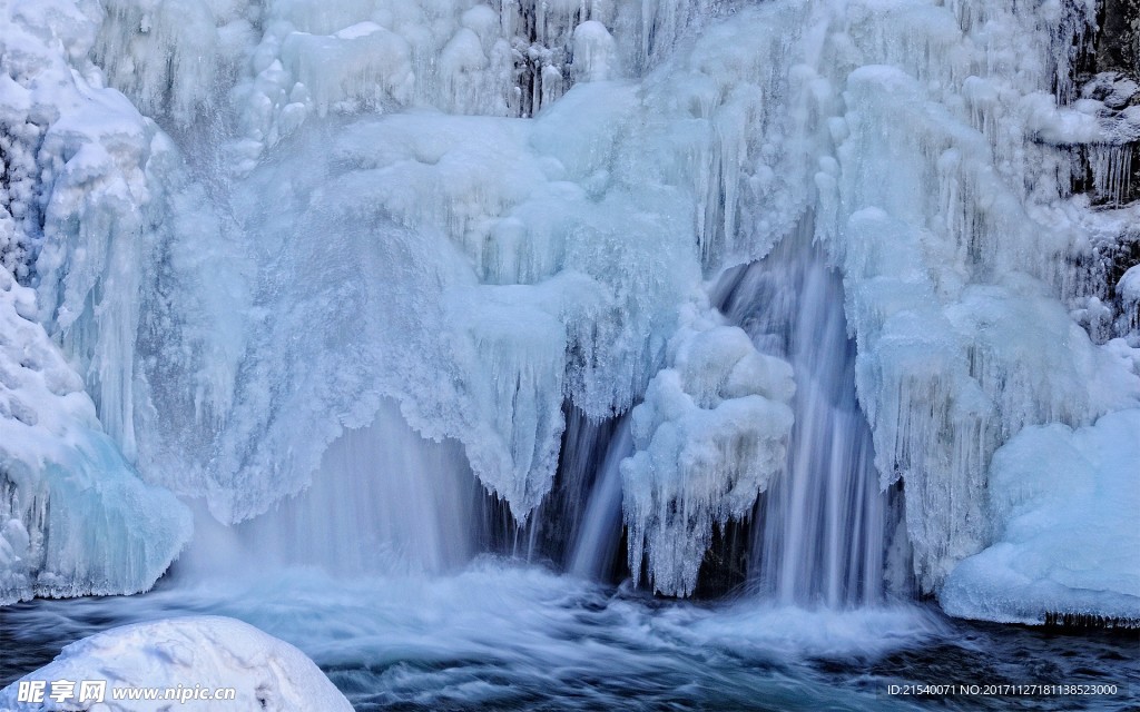 冰天雪地  冬天  雪景