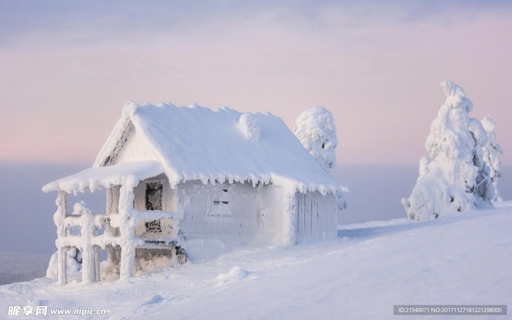 冰天雪地  冬天  雪景