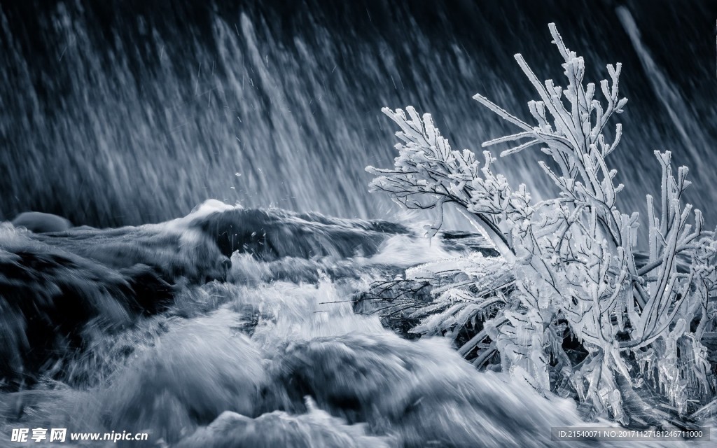 冰天雪地  冬天  雪景