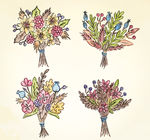 花束矢量素材