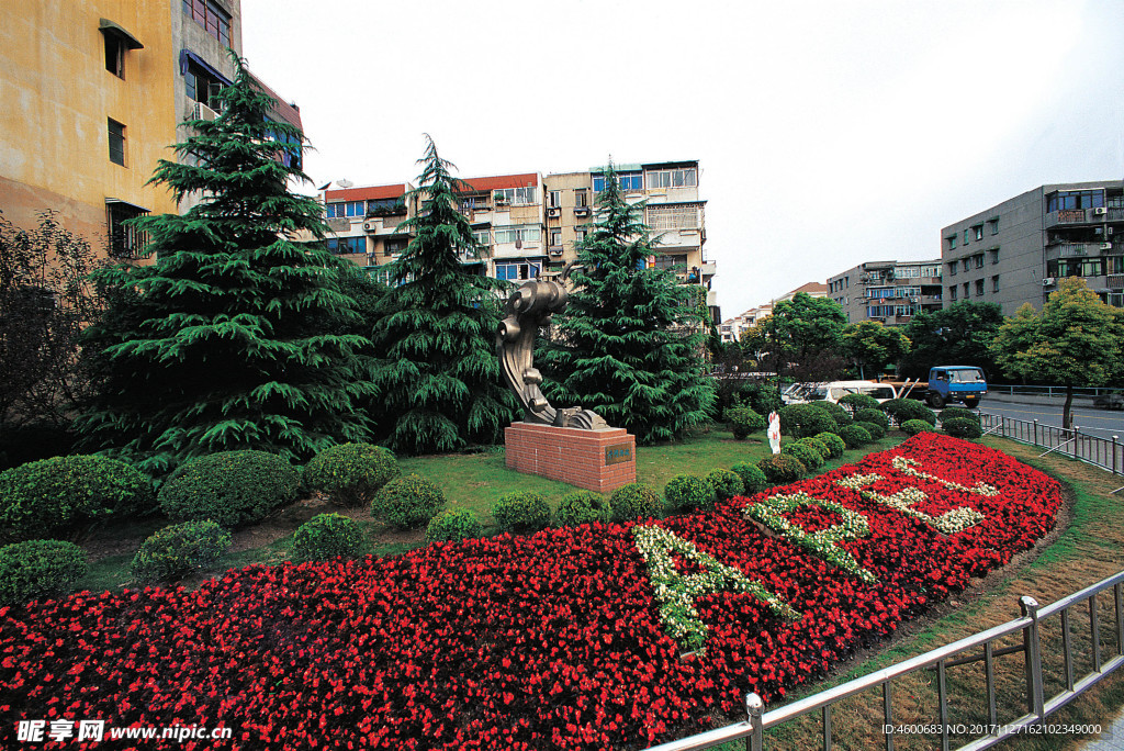 建筑摄影素材  园林城市图片