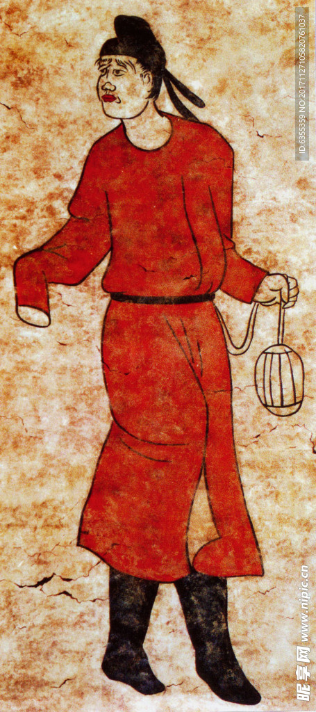 阿史那忠墓壁画