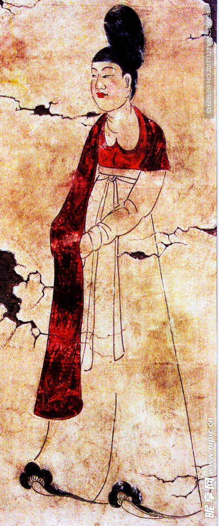 阿史那忠墓壁画