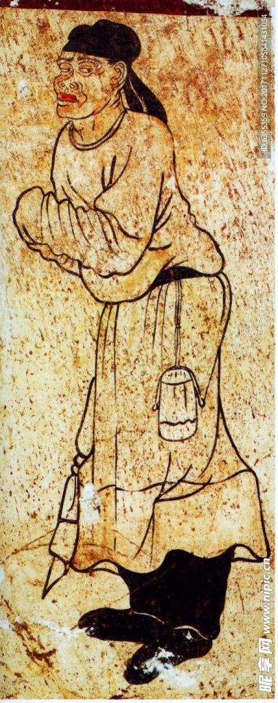 段简璧古墓壁画