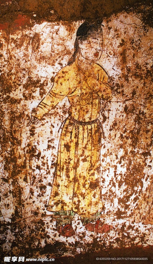 李重俊 节愍太子墓 壁画