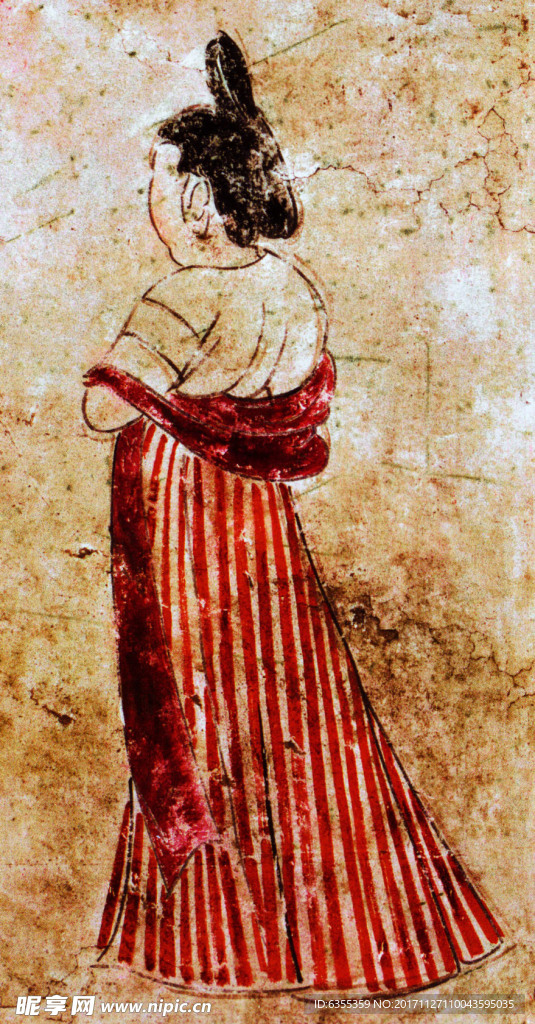 李震墓陵墓壁画