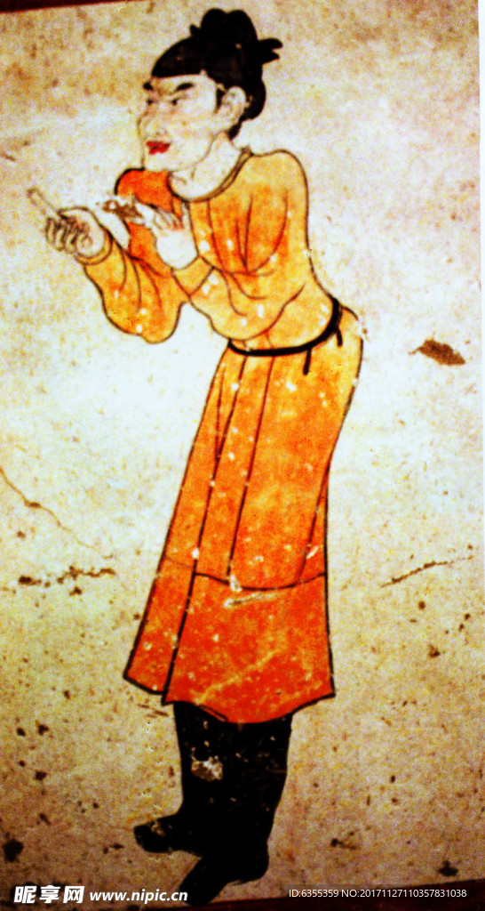 韦贵妃陵墓壁画
