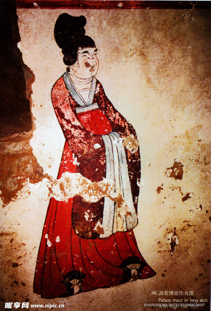 韦贵妃陵墓壁画