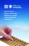 企业文化展板之 效率