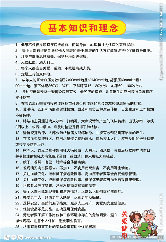 疾病预防基本常识