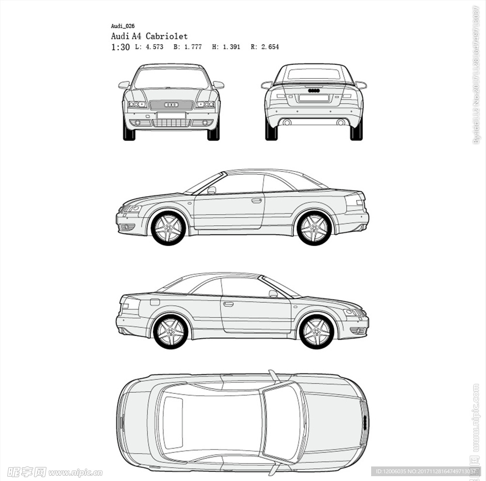 车身结构线路图