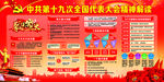 十九大精神解读   党建展板