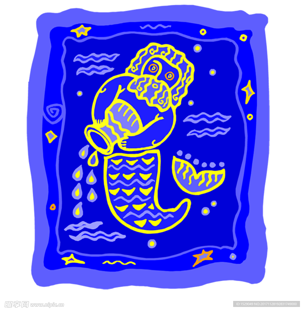 卡通星座