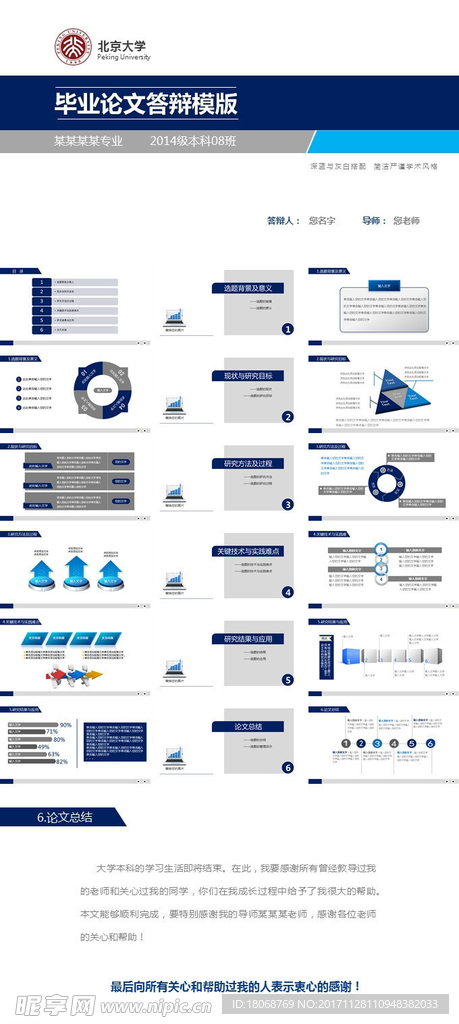 严谨大气毕业论文设计PPT