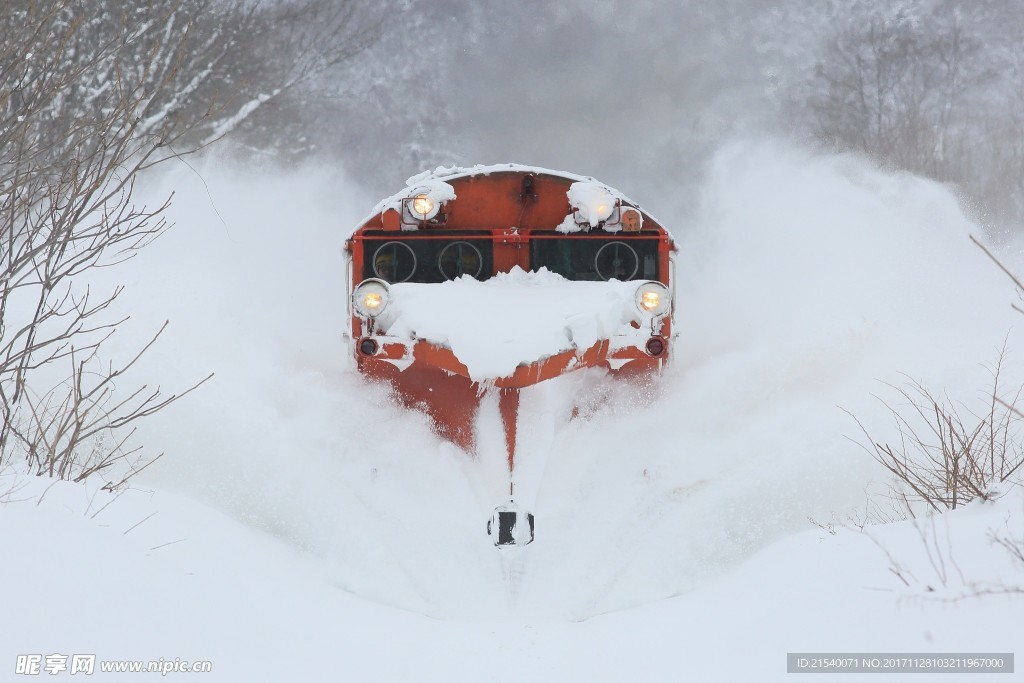 冰天雪地  冬天  雪景