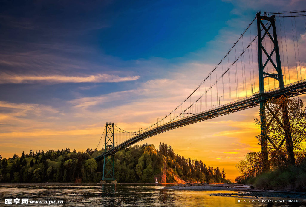 加拿大狮门大桥