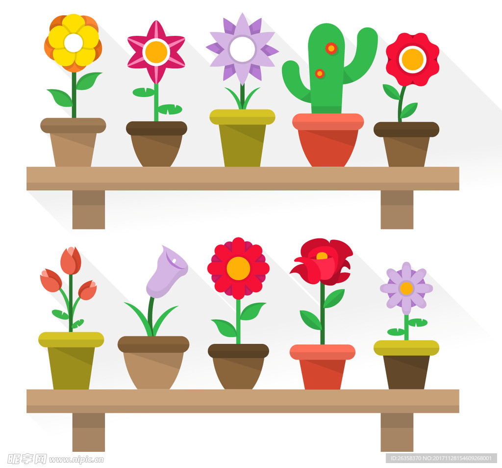 手绘花