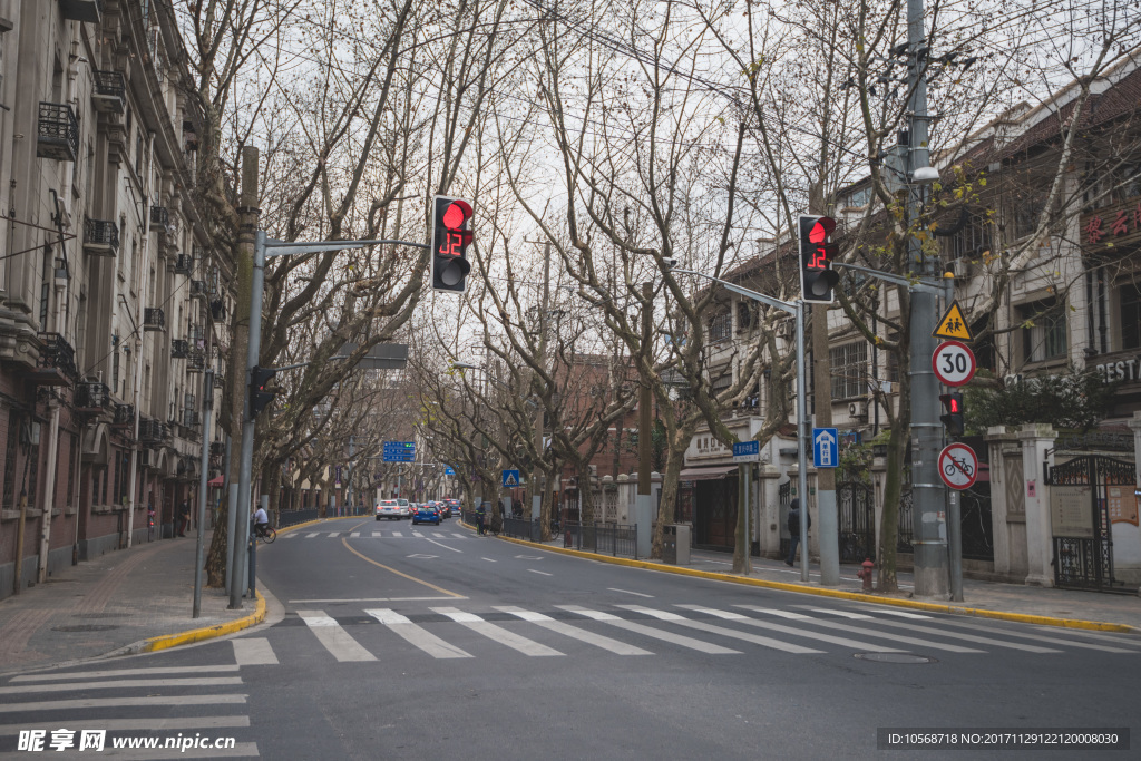 冬日的路