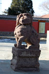 库伦旗 兴源寺 石狮子
