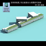 现代商业群