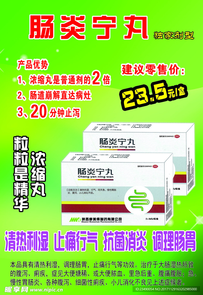 肠炎宁丸